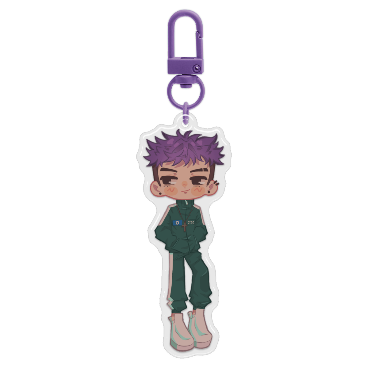 Team Thanos Epoxy Acrylic Keychain Bundle - Image 3