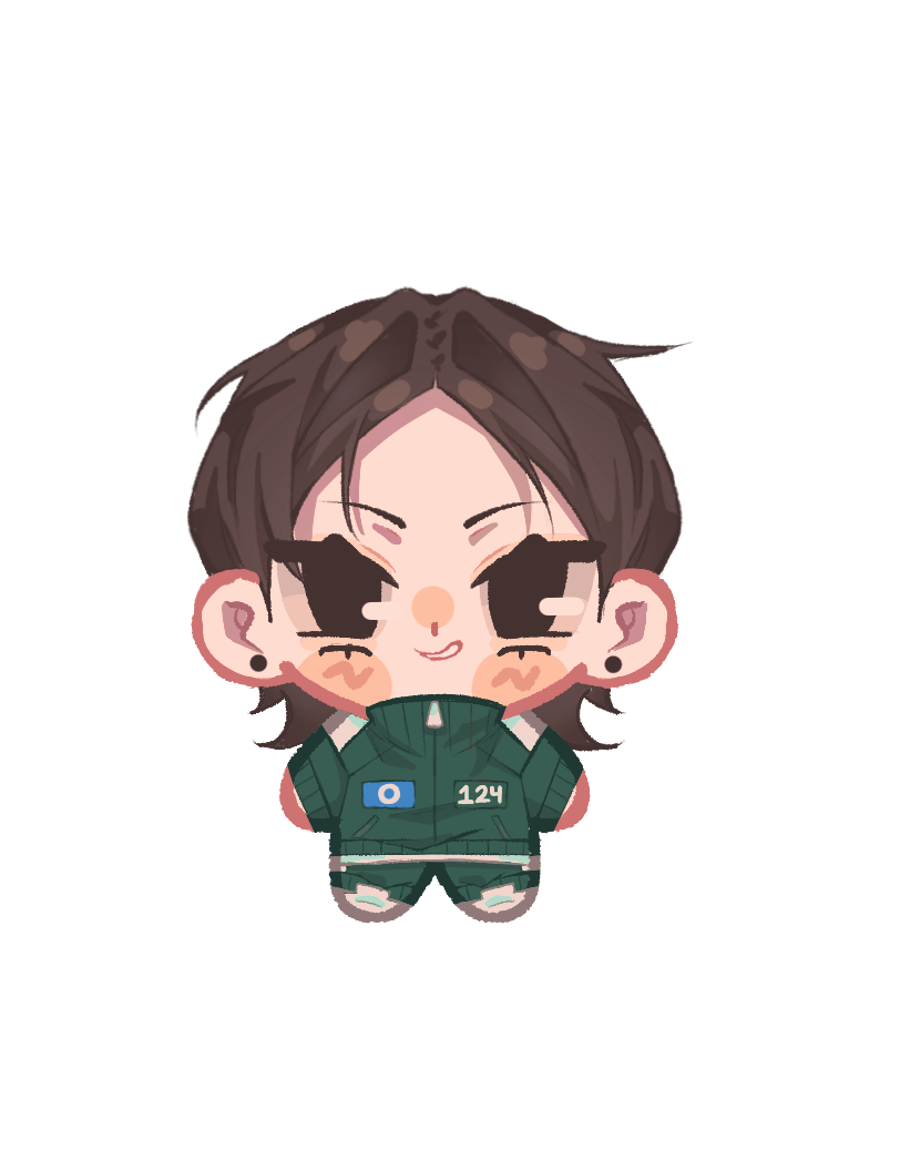 Thanos & Nam-Gyu Glitter Epoxy Acrylic Phone Charm Bundle - Image 4